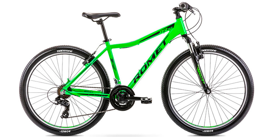 Велосипед ROMET Rambler R6.0 JR 26" 2020, рама S, зеленый